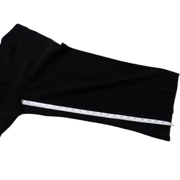 Elliott Lauren Black Cropped Wide Leg Pants Size 10 - Picture 7 of 11